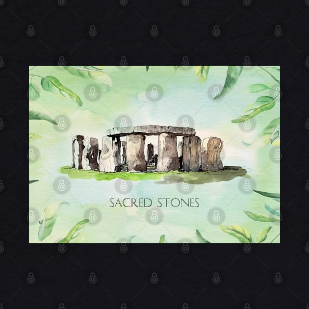 Sacred Stones Stonehenge by Amanda Jane